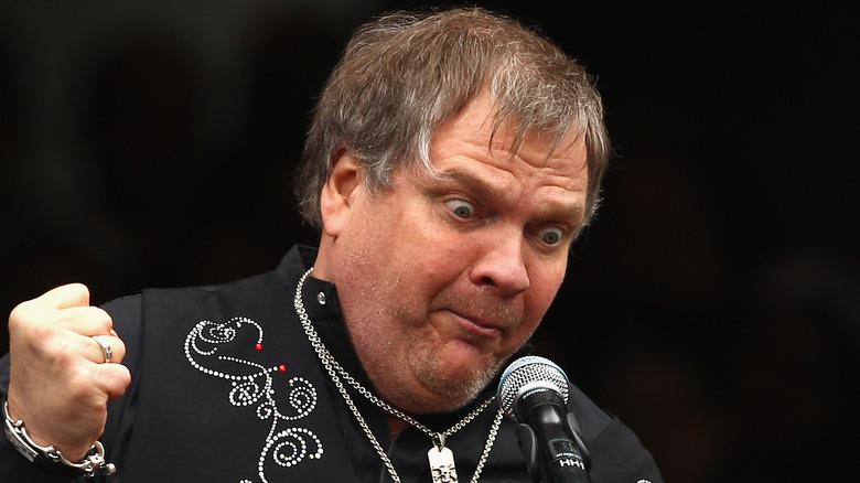 Meat Loaf looking stressed in 2011