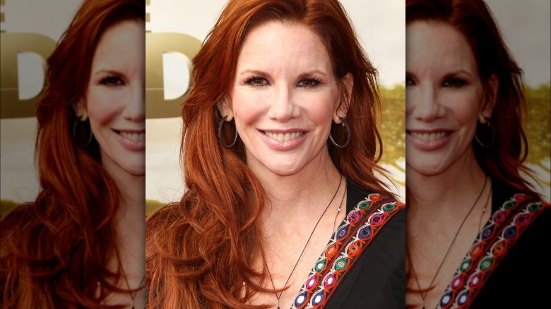 Melissa Gilbert smiling on red carpet