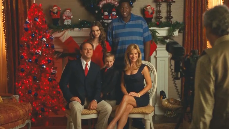 The Blind Side cast posing for photo