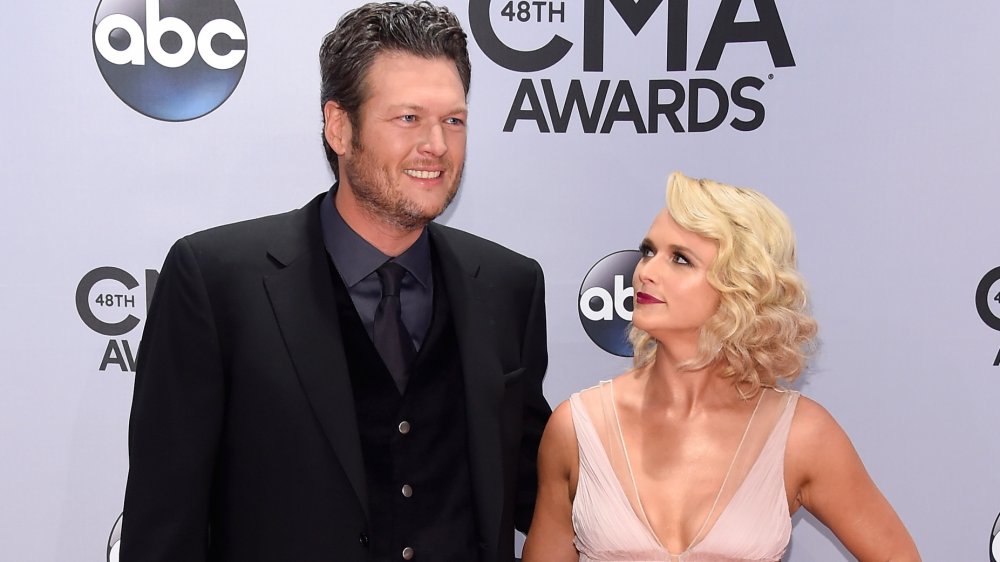 Blake Shelton with Miranda Lambert