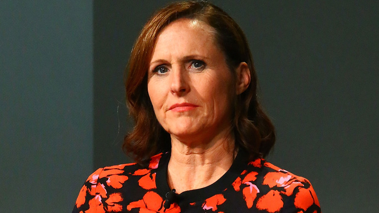 Molly Shannon looking serious