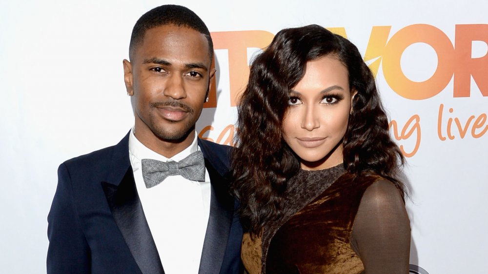 Big Sean and Naya Rivera at TrevorLIVE LA