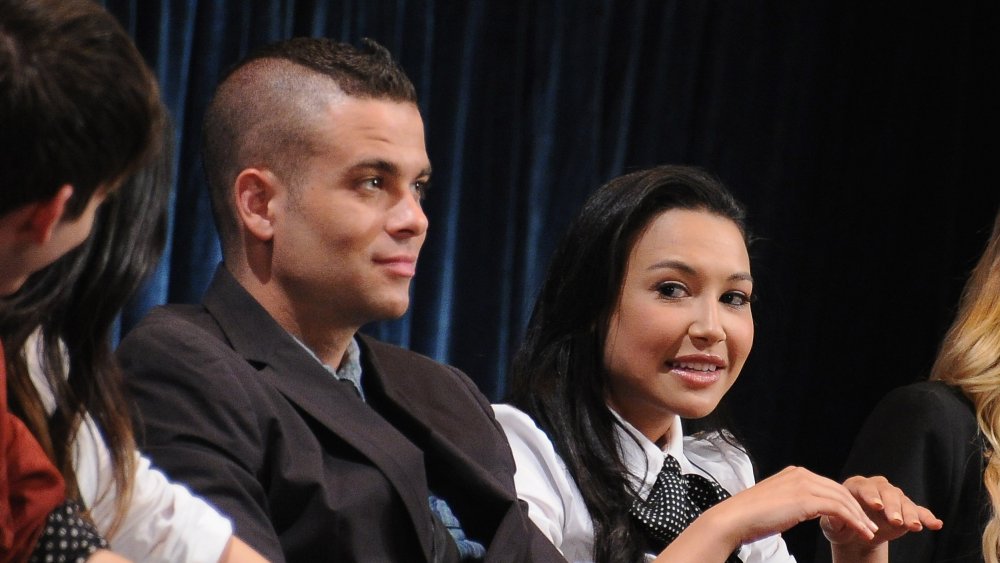 Mark Salling and Naya Rivera at the Paley Center for Media's Paleyfest 2011 event honoring Glee