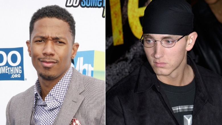 Nick Cannon and Eminem