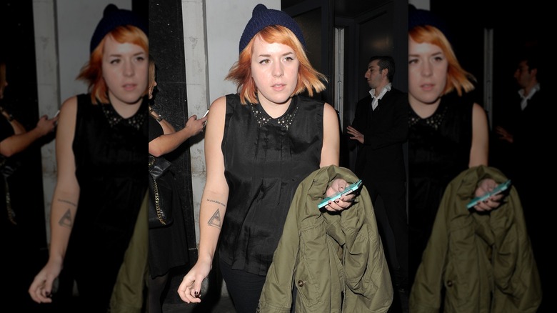 Isabella Cruise leaves a club in 2013