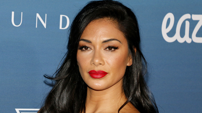 Nicole Scherzinger red lips