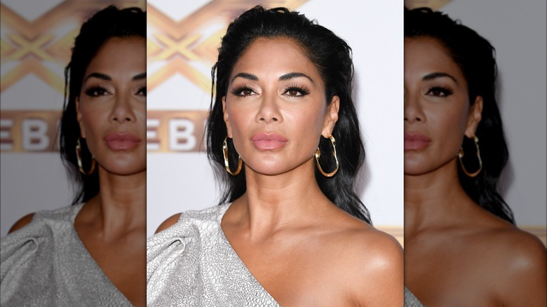 Nicole Scherzinger pink lipstick