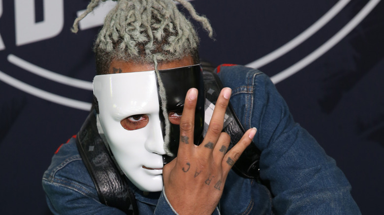 XXXTentacion on red carpet