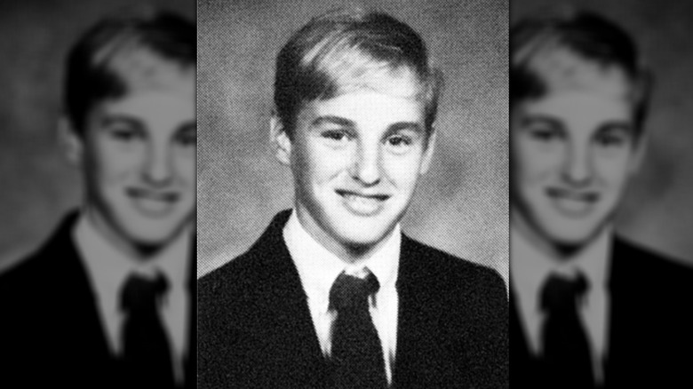 Young Owen Wilson as seen in his yearbook photo