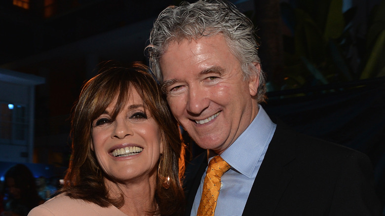 Linda Purl and Patrick Duffy smiling