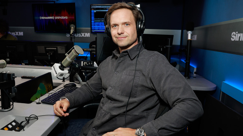 Patrick J. Adams at SiriusXM studios