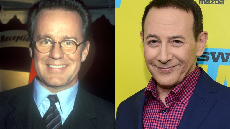 Phil Hartman smiling, Paul Reubens