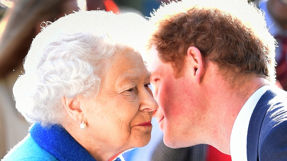 Queen Elizabeth, Prince Harry