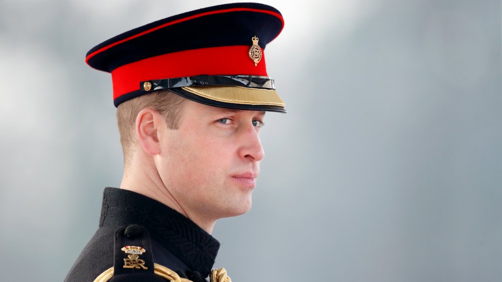 Prince William in his royal military uniform