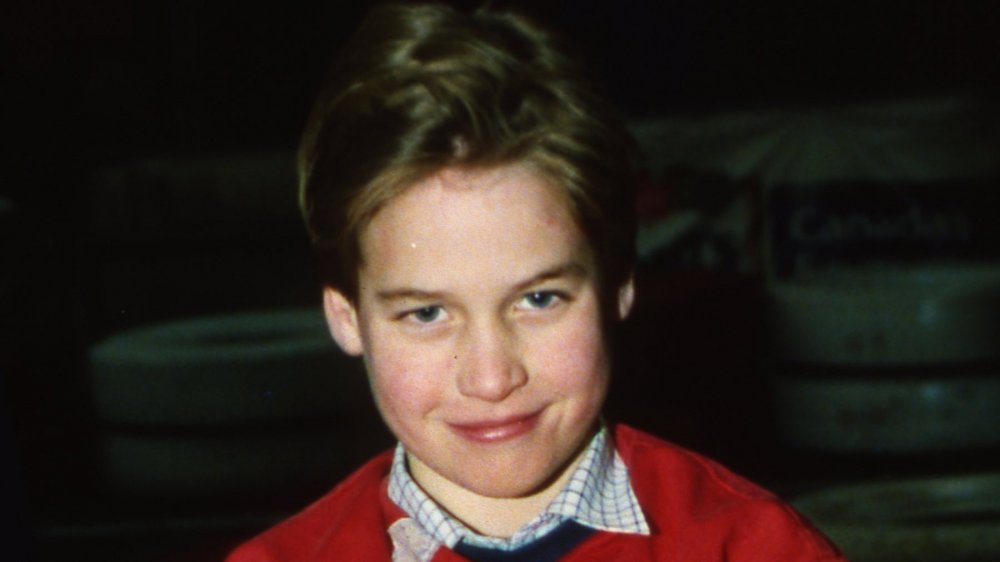 Prince William as a child