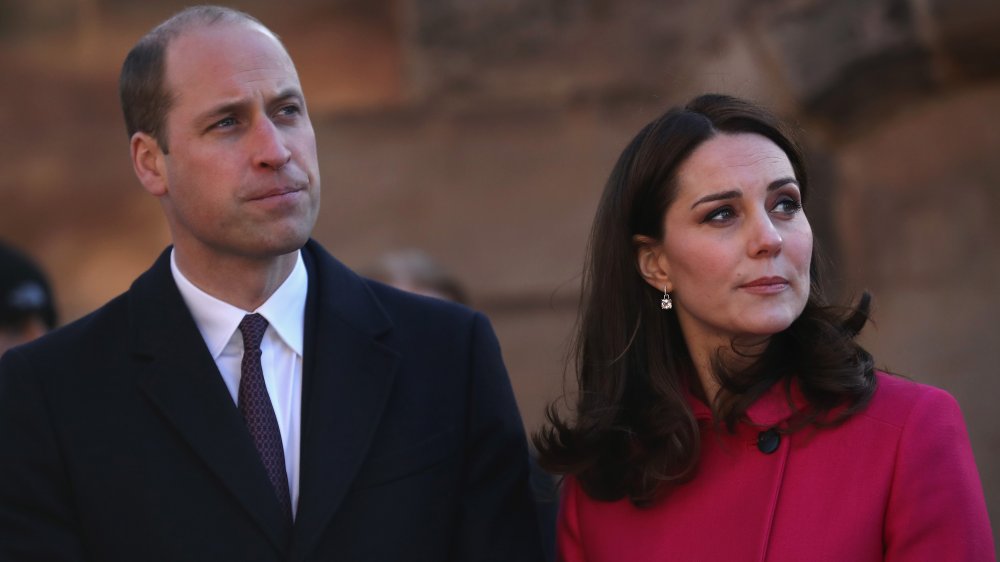 Prince William, Kate Middleton grimacing