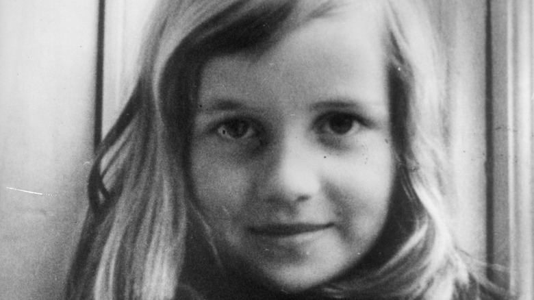 Princess Diana as a child