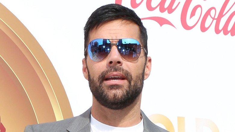 Ricky Martin in sunglasses 