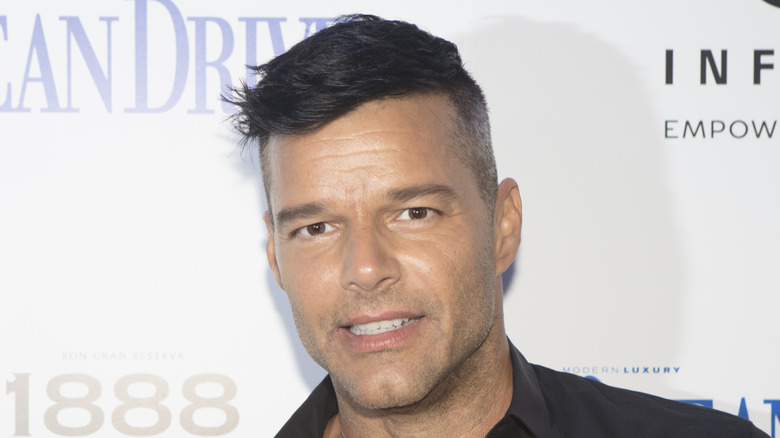 Ricky Martin smiling 