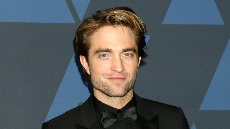 Robert Pattinson smiling