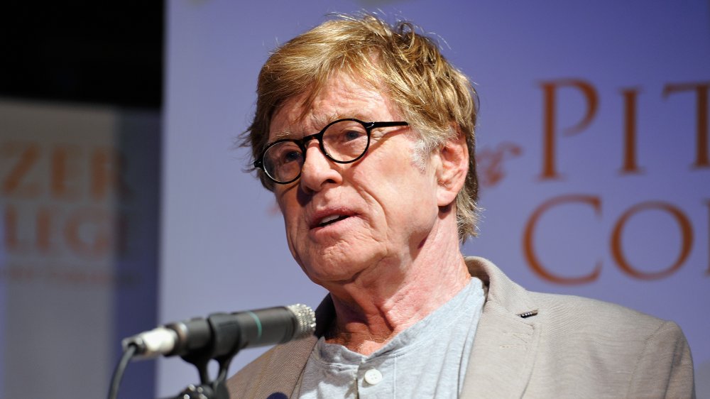 Robert Redford at press conference