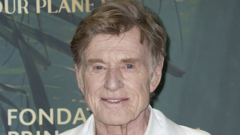 Robert Redford at film premiere