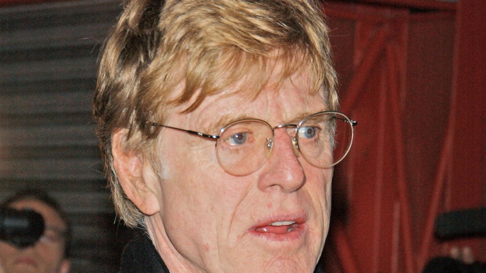 Robert Redford at media conference