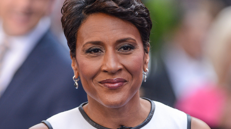 Robin Roberts at a GMA taping