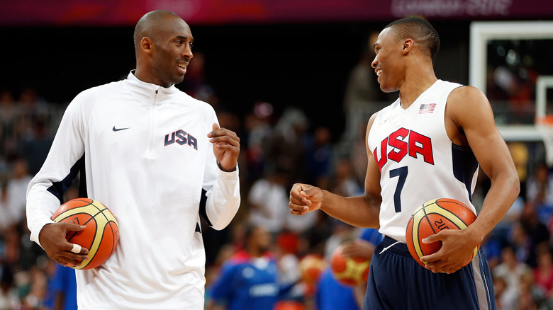 Kobe Bryant and Russell Westbrook