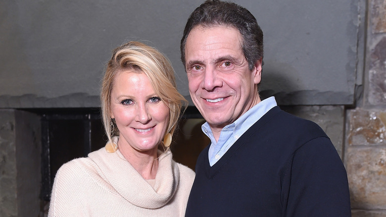 Sandra Lee and Andrew Cuomo smiling