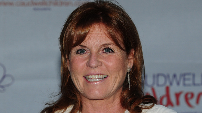 Sarah Ferguson smiling