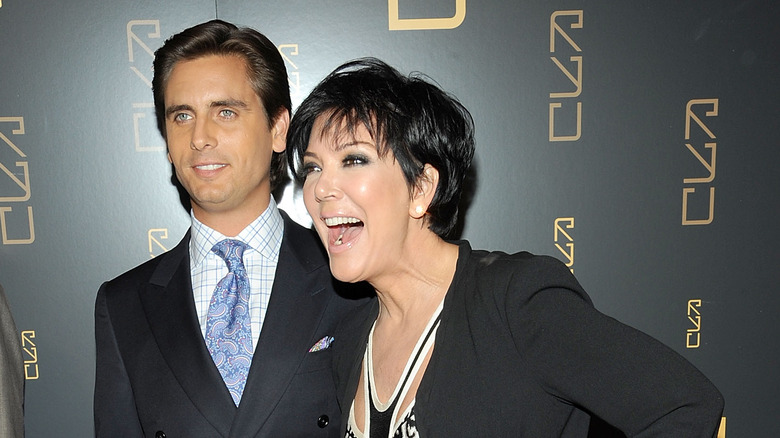 Scott Disick and Kris Jenner