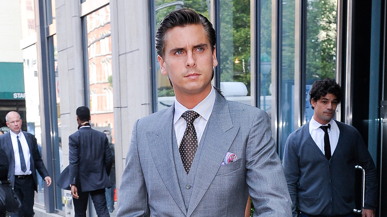 Scott Disick walking