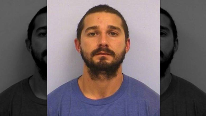 Shia LaBeouf mugshot