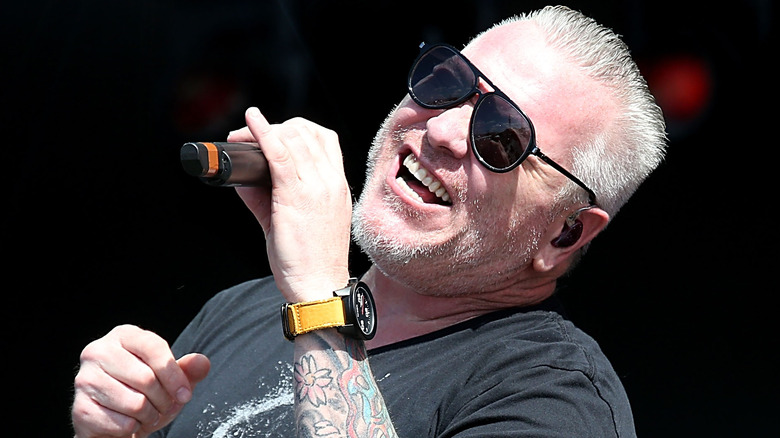 Smash Mouth singer Steve Harwell performing