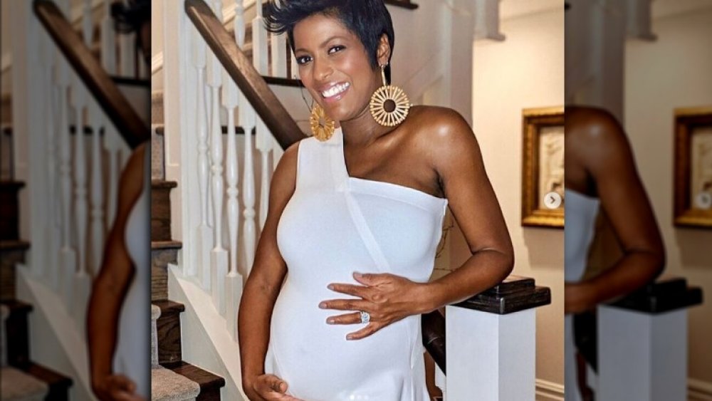 Tamron Hall's pregnancy announcement on Instagram 