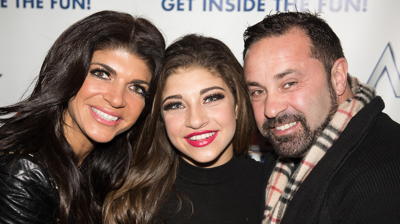 Teresa, Gia, and Joe Giudice