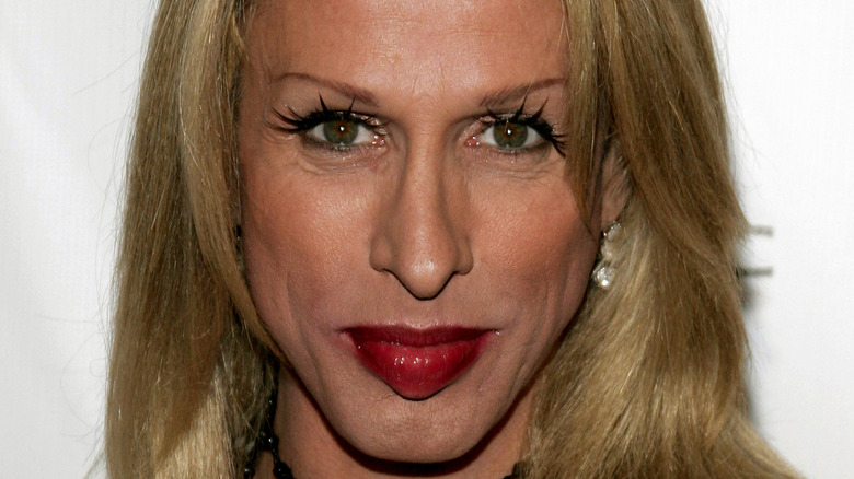 Alexis Arquette looking at camera