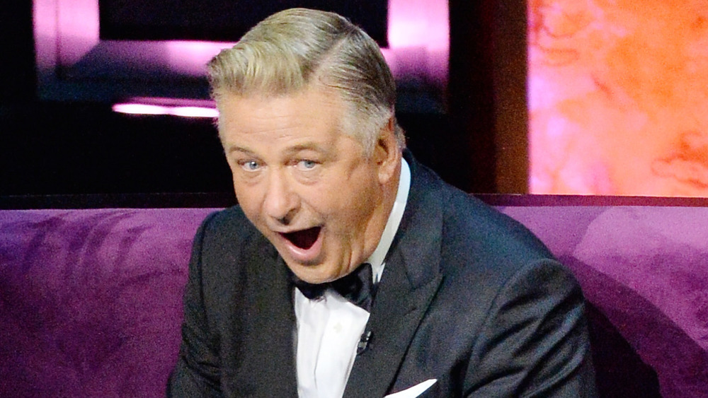 Alec Baldwin with mouth open in shock