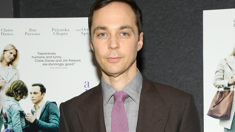 Jim Parsons wearing a suit