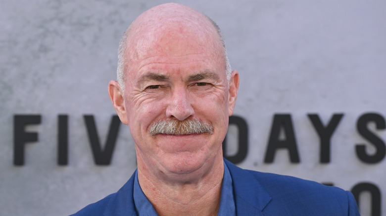 Michael Gaston smiling on red carpet