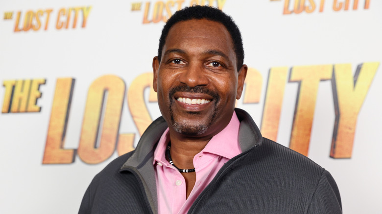 Mykelti Williamson smiling on red carpet