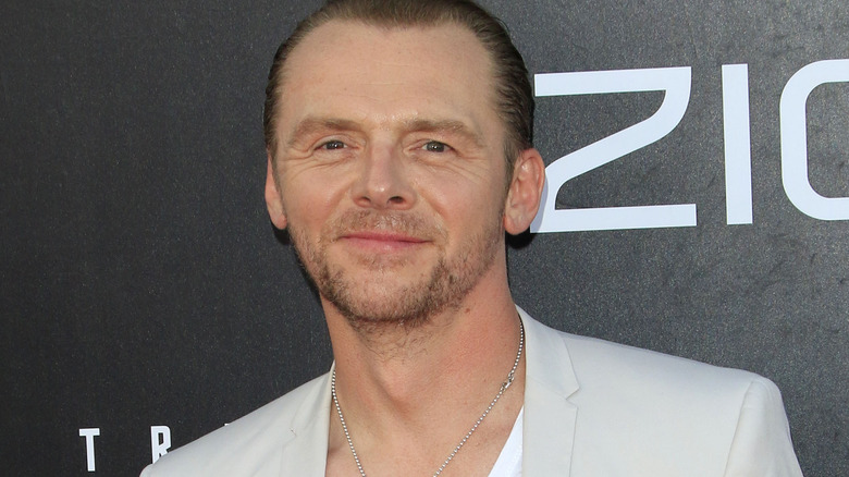 Simon Pegg smiling 