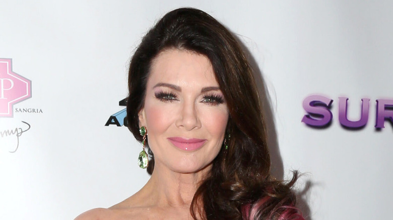 Lisa Vanderpump with pink lipstick