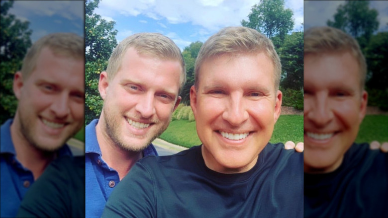 Kyle Chrisley and Todd Chrisley selfie 