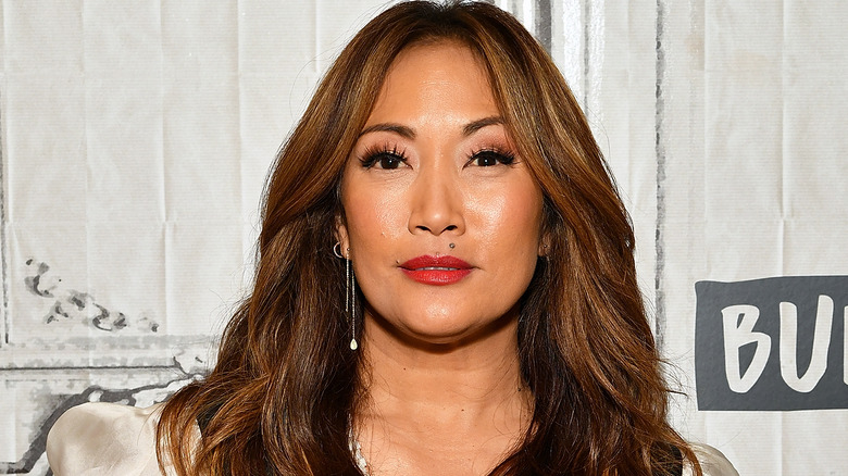 Carrie Ann Inaba, red lipstick, 2019 photo 