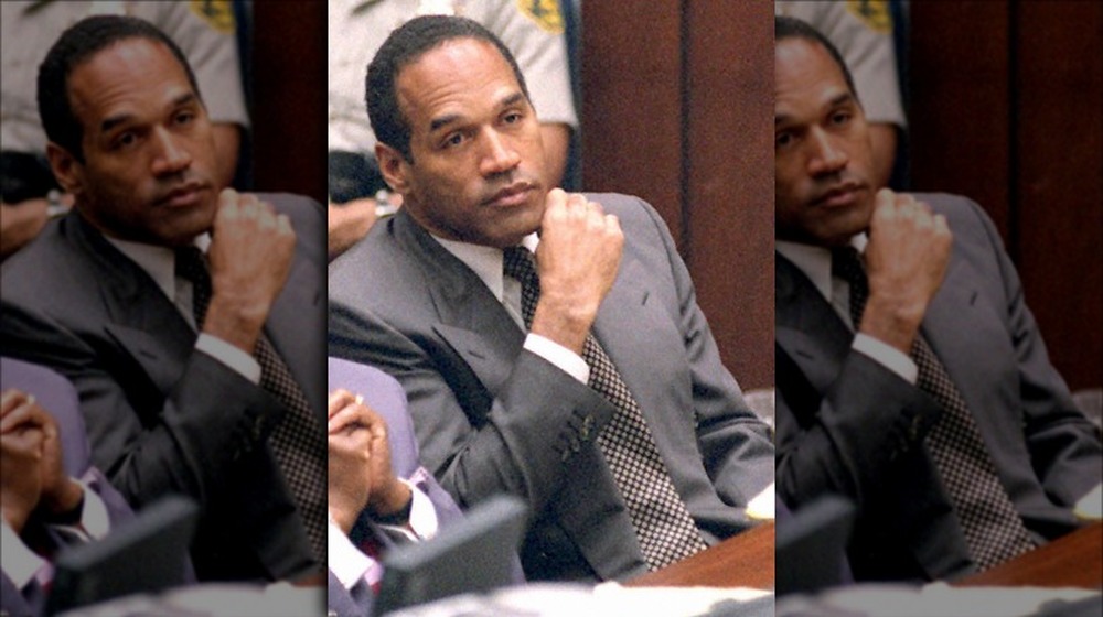 O.J. Simpson in court