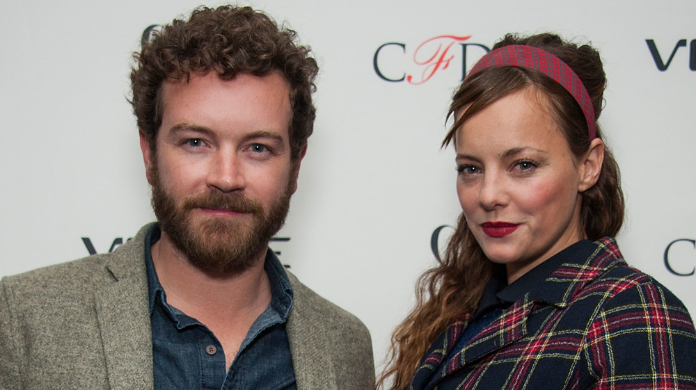 Danny Masterson and Bijou Phillips posing together
