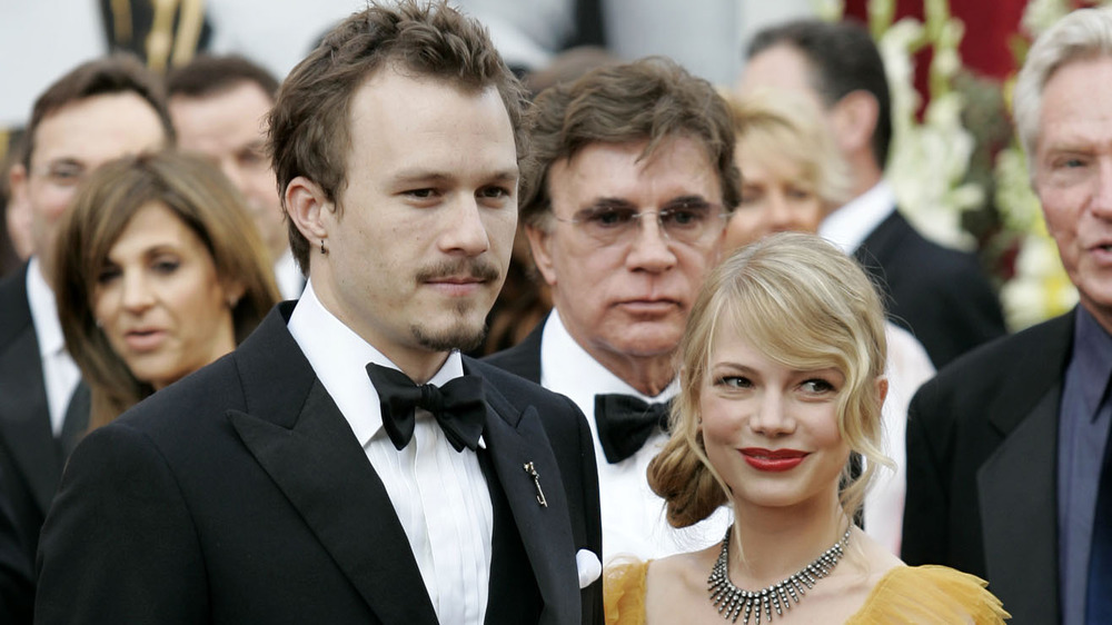 Heath Ledger and Michelle Williams at the Oscars