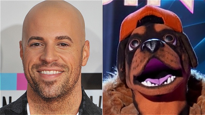 Chris Daughtry and Masked Singer's Rottweiler split